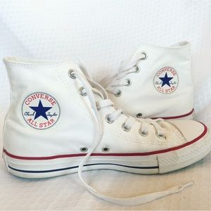 Converse All⭐️Star White High Top